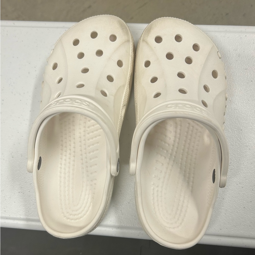 White Crocs
